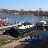 Öffentlicher Kanurastplatz Potsdam Schiffbauergasse