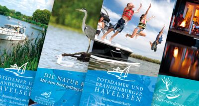 Water Touring map Flusslandschaft Untere Havelniederung