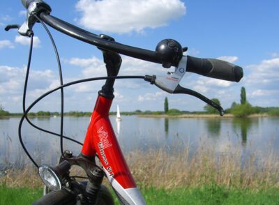 Bike on Havel bike trail